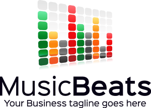 music beats Logo Vector