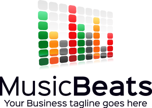 music beats Logo Vector