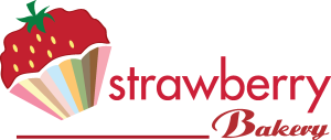 strawberry bakery Logo Vector