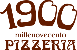 1900 PIZZERIA Logo Vector