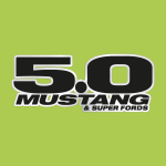 5.0 Mustang Logo Vector