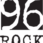 96 Rock Logo Vector