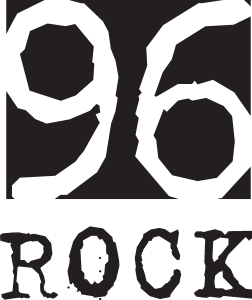 96 Rock Logo Vector