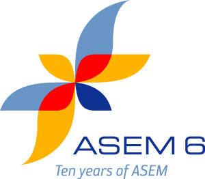 ASEM 6 Logo Vector