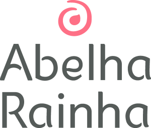 Abelha Rainha Logo Vector