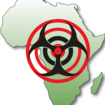 Africa Ebola Target Logo Vector