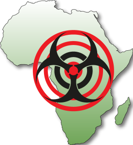 Africa Ebola Target Logo Vector