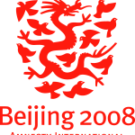 Amnesty International Beijing 2008. Logo Vector