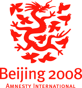 Amnesty International Beijing 2008. Logo Vector