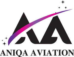 Aniqa Aviation Logo Vector