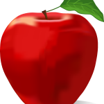 Apple mesh Logo Vector