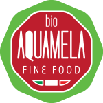 Aquamela Fine Food Logo Vector