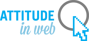 Attitude in Web Logo Vector