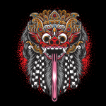 Barong Bali Logo Vector