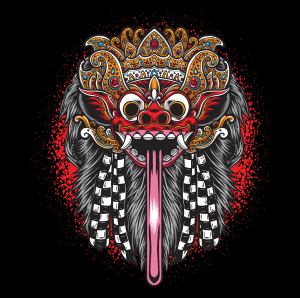 Barong Bali Logo Vector