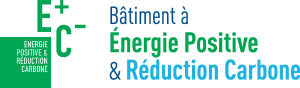 Bâtiment Energie Positive Reduction Carbone Logo Vector