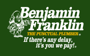 Benjamin Franklin Plumbing Logo Vector