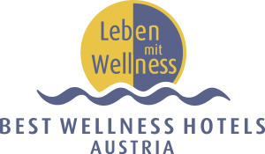 Best Wellness Hotels Austria Leben mit Wellness Logo Vector
