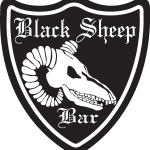 Black Sheep Bar Logo Vector