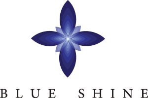 Blue Shine Logo Vector