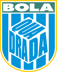 Bola Quadrada Futebol de Mesa Logo Vector