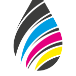 CMYK Printing Logo Vector