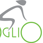 Ciclabile Ciclovia Fiume Oglio Logo Vector