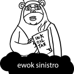 Ciel Ewok Sinistro Logo Vector