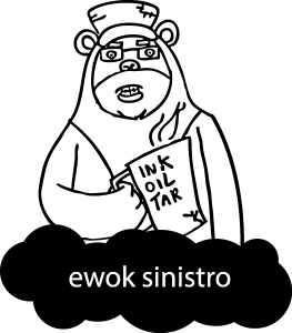 Ciel Ewok Sinistro Logo Vector