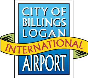City Billings Logan International Airport Logo Vector