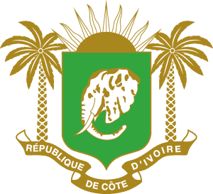 Coat of arms of Ivory Coast Logo Vector