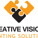 Creative Visions Printing Solutions Logo Vector