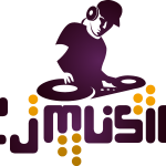 DJ Music Logo Vector