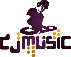 DJ Music Logo Vector