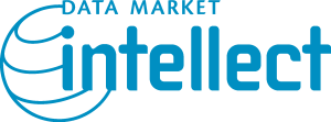Data Market Intellect Logo Vector
