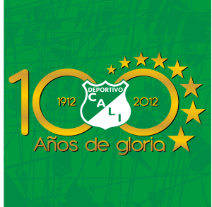 Deportivo Cali   100 anos   2012 Logo Vector