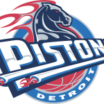 Detroit Pistons orignal Logo Vector