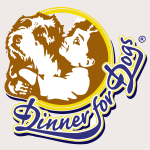 Dinner for Dogs Logo Vector