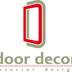 Door Decor Logo Vector