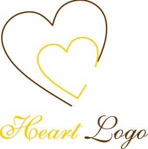 Double Hearten Entertainment Logo Vector