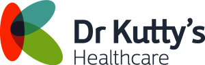 Dr. Kutty’s Healthcare Logo Vector
