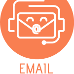 Email Support Logo Vector