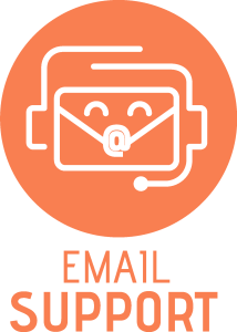 Email Support Logo Vector