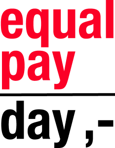 Equal Pay Day Logo Vector