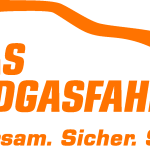 Erdgasfahrzeug Logo Vector