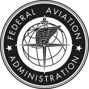 Federal Aviation Administration black Logo Vector