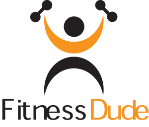 Fitness Dude Abstract Logo Vector