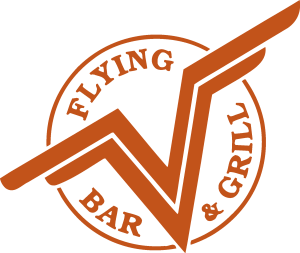 Flying V Bar & Grill Logo Vector