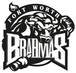 Fort Worth Brahmas old Logo Vector