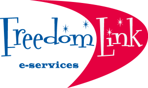 Freedom Link e services Logo Vector